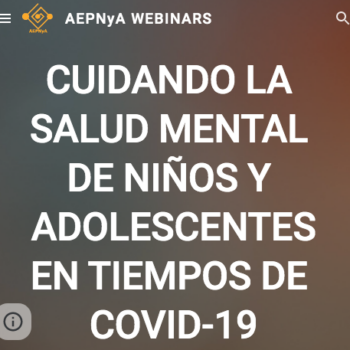 Cuidando la salud mental de niños y adolescentes en tiempos de COVID-19 